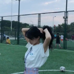 场上小姐姐,小姐姐的风采瞬间